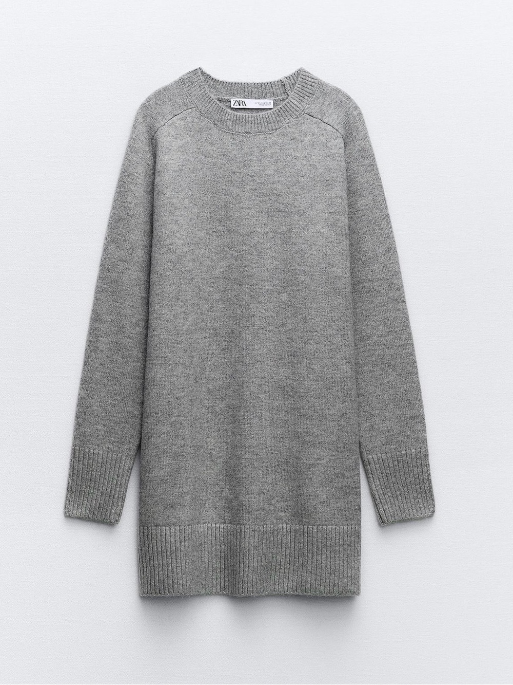 Zara Soft Knit Mini Dress (XL)